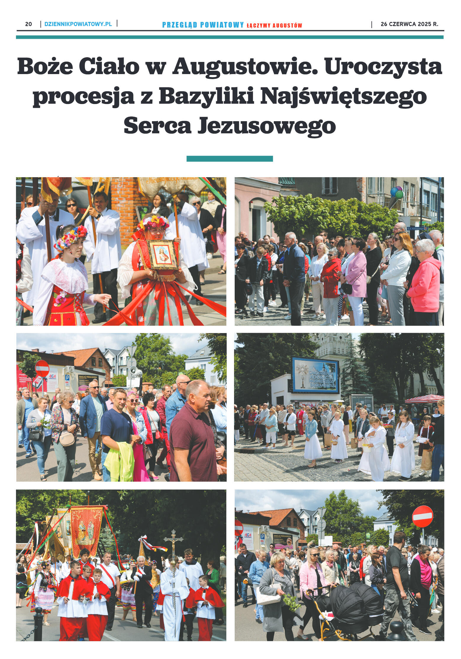 Miesięcznik Przegląd Powiatowy nr 6 z dnia 26 czer - strona 20