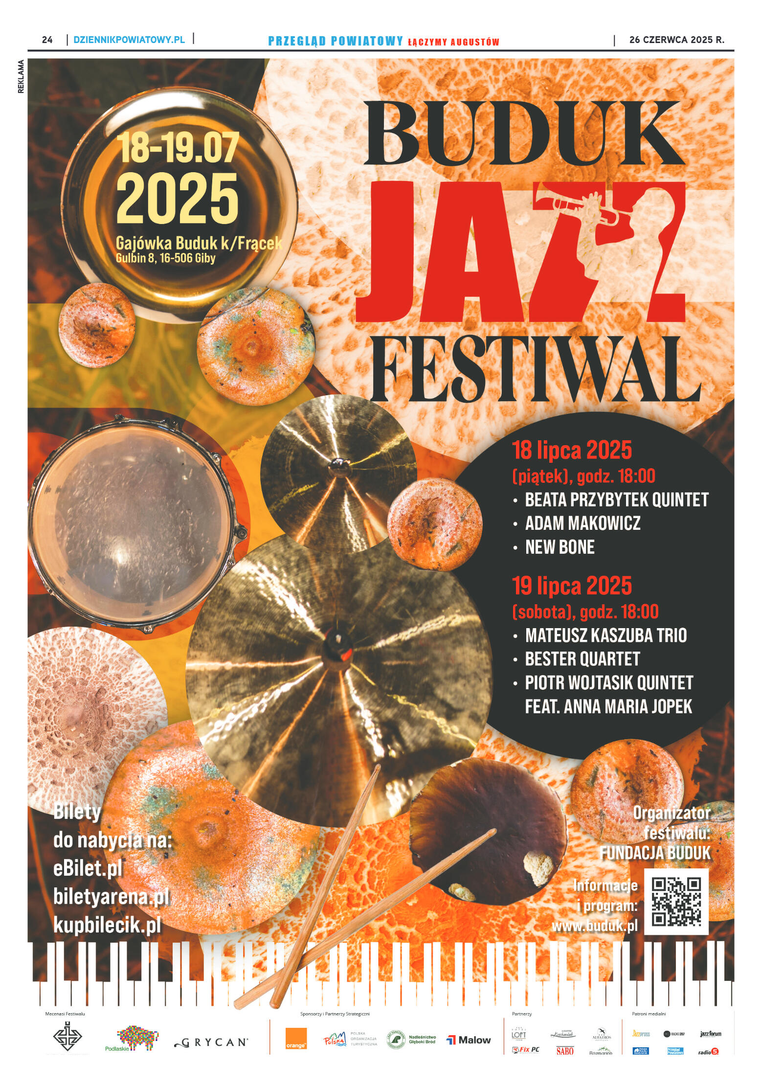 Miesięcznik Przegląd Powiatowy nr 6 z dnia 26 czer - strona 24