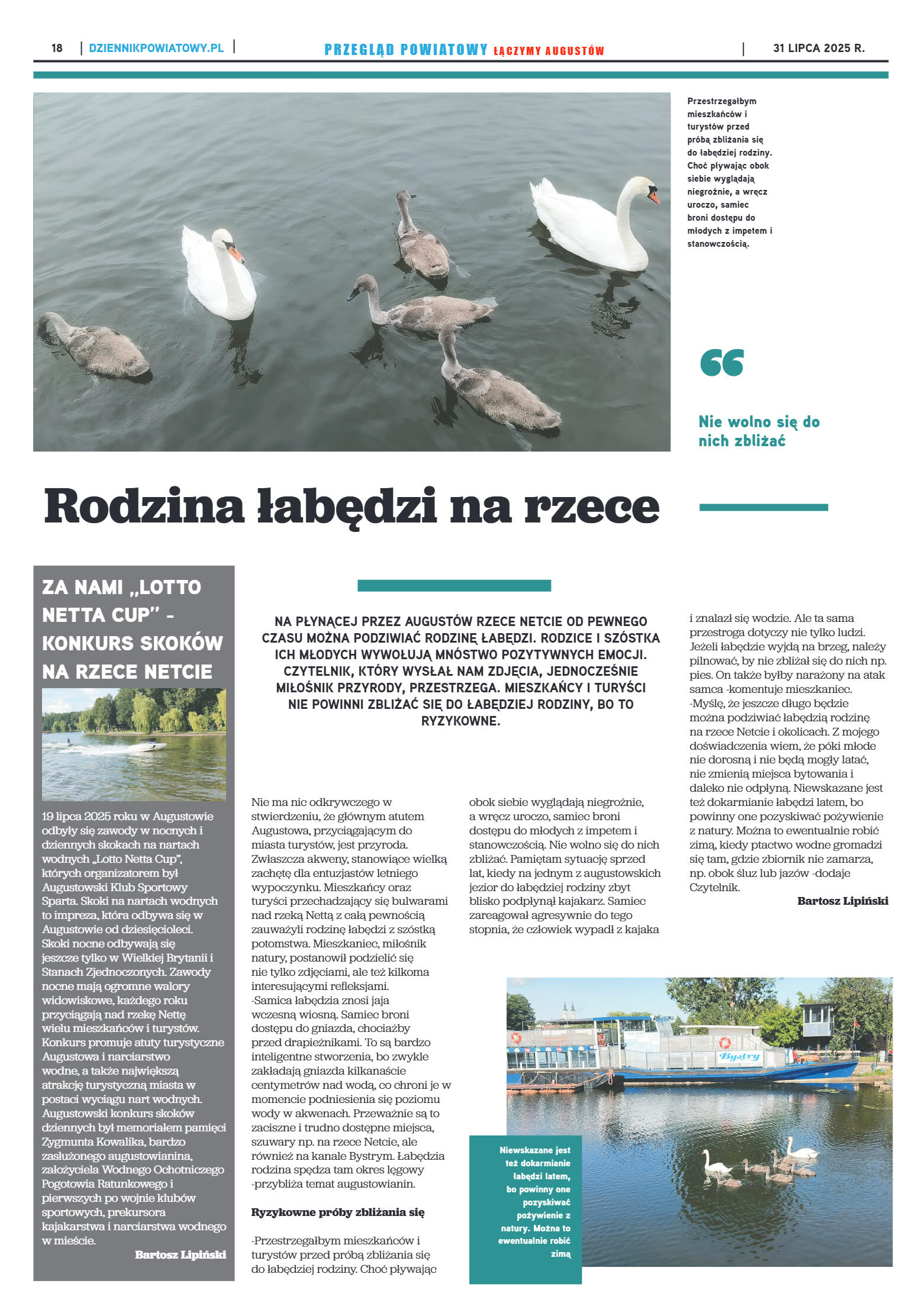 Miesięcznik Przegląd Powiatowy nr 7 z dnia 31 lipc - strona 18