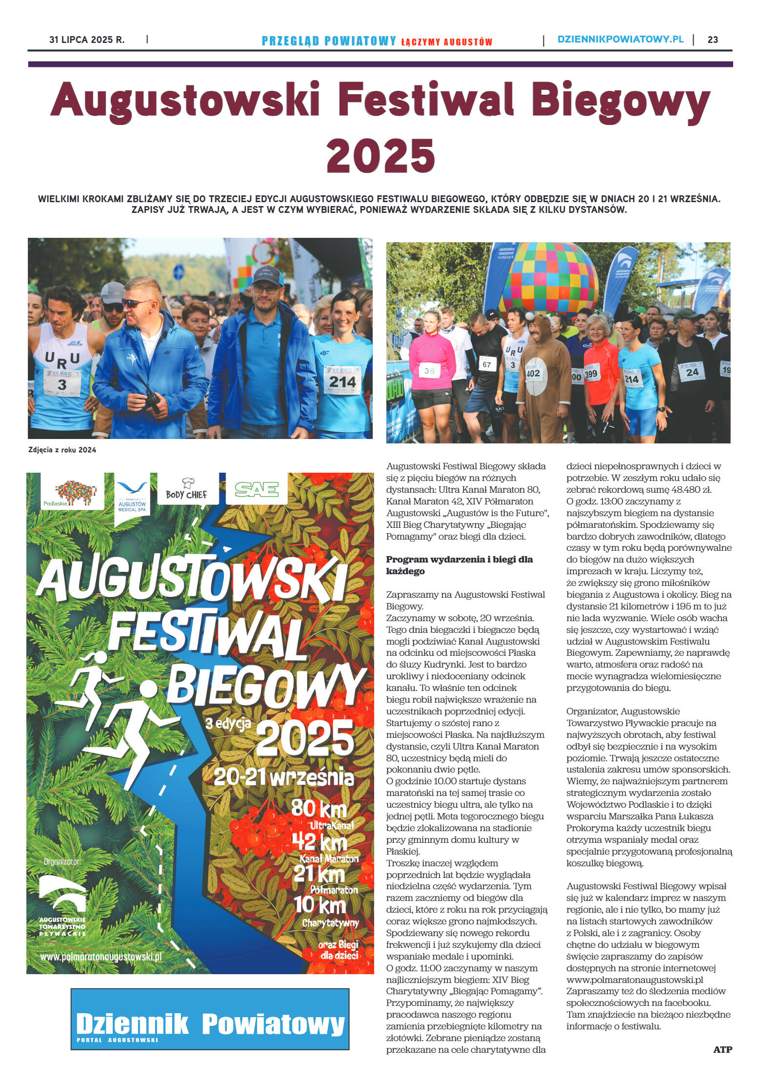 Miesięcznik Przegląd Powiatowy nr 7 z dnia 31 lipc - strona 23