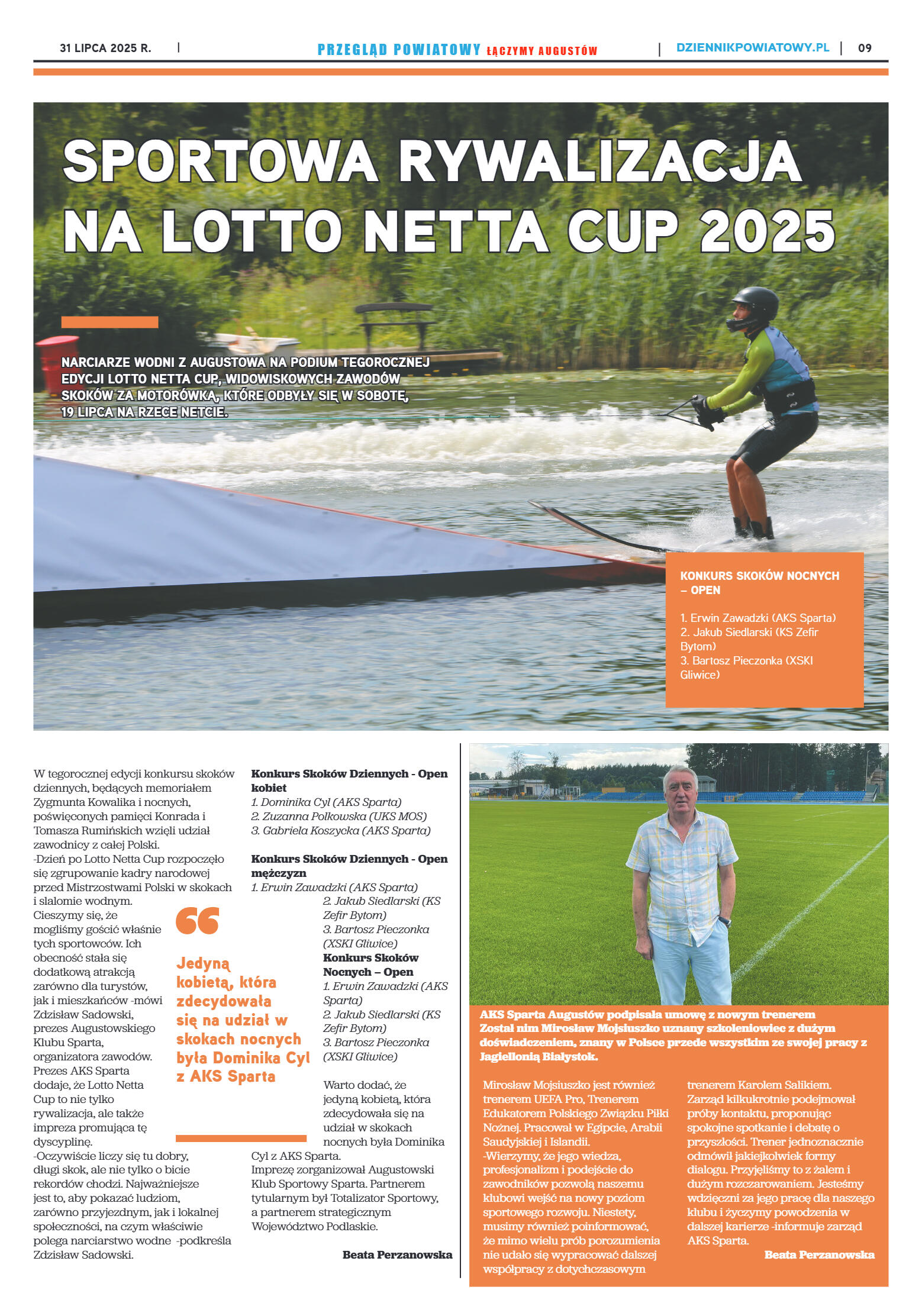 Miesięcznik Przegląd Powiatowy nr 7 z dnia 31 lipc - strona 9