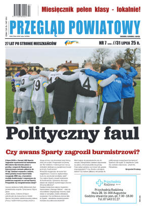 Miesięcznik Przegląd Powiatowy nr 7 z dnia 31 lipc - strona 1