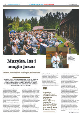 Miesięcznik Przegląd Powiatowy nr 7 z dnia 31 lipc - strona 14