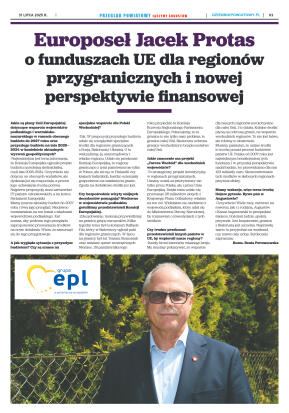 Miesięcznik Przegląd Powiatowy nr 7 z dnia 31 lipc - strona 3