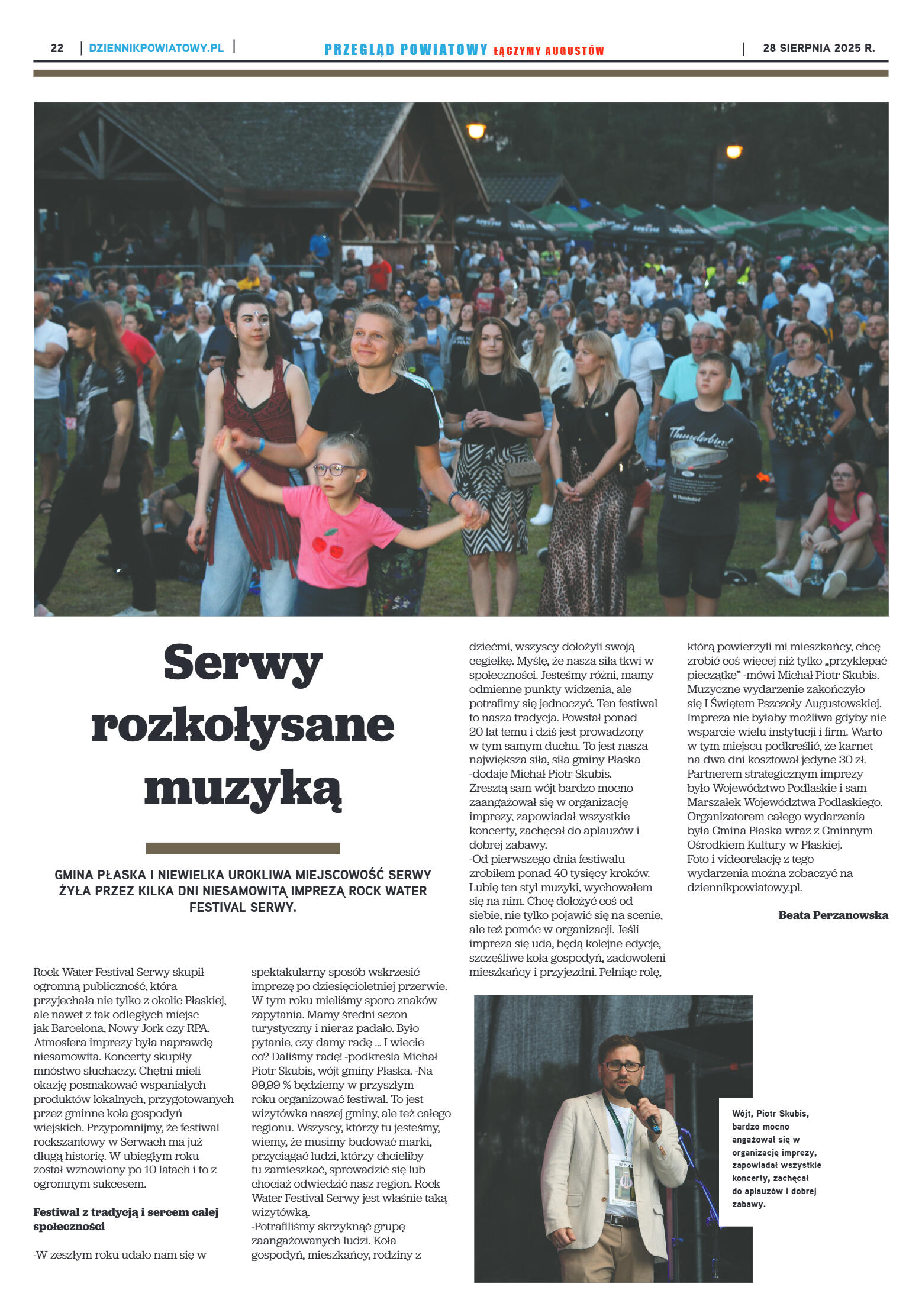 Miesięcznik Przegląd Powiatowy nr 8 z dnia 28 sier - strona 22