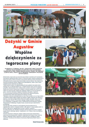 Miesięcznik Przegląd Powiatowy nr 8 z dnia 28 sier - strona 17