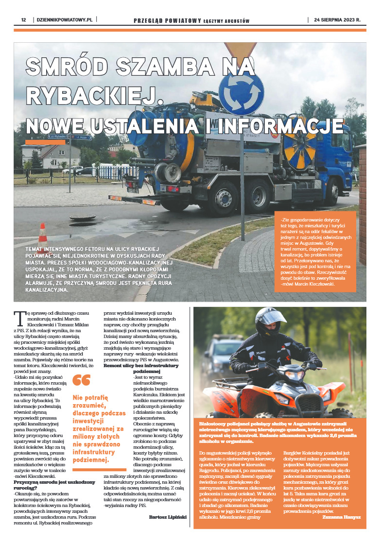 Wydanie Przeglądu Powiatowego nr 31/1155 z 24-08-2 - strona 12