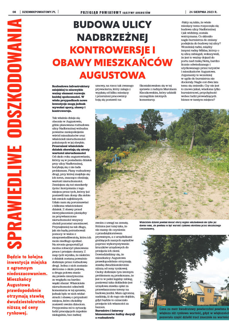 Wydanie Przeglądu Powiatowego nr 31/1155 z 24-08-2 - strona 8