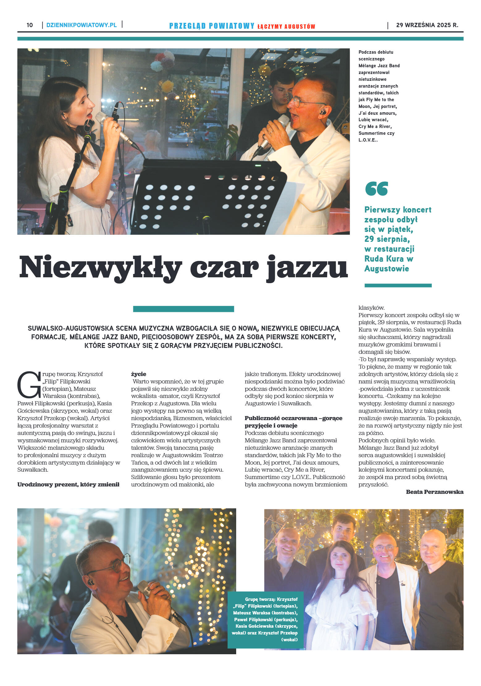 Miesięcznik Przegląd Powiatowy nr 9 z dnia 29 wrze - strona 10