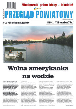 Miesięcznik Przegląd Powiatowy nr 9 z dnia 29 wrze - strona 1
