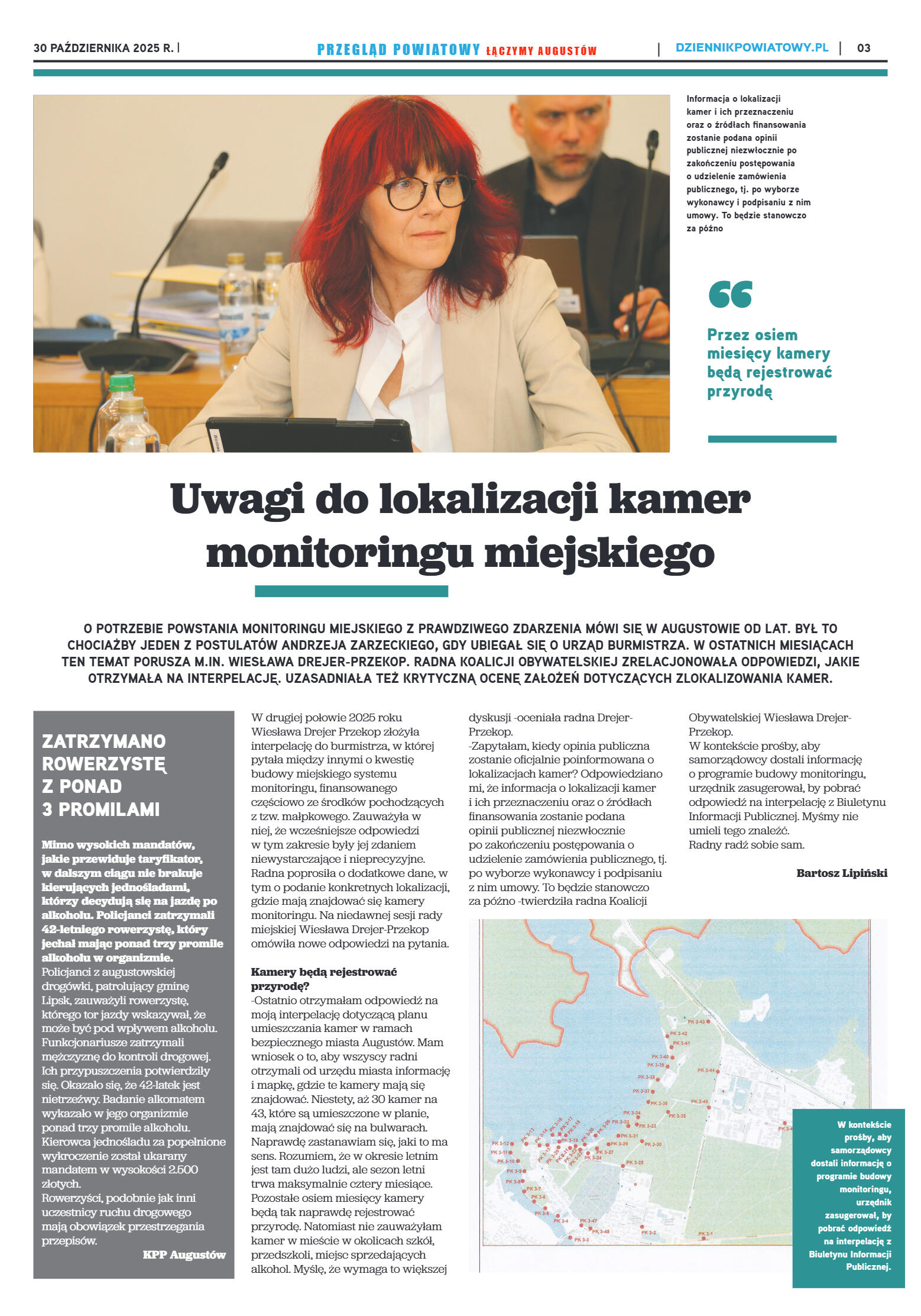 Miesięcznik Przegląd Powiatowy nr 10 z dnia 30 paź - strona 3