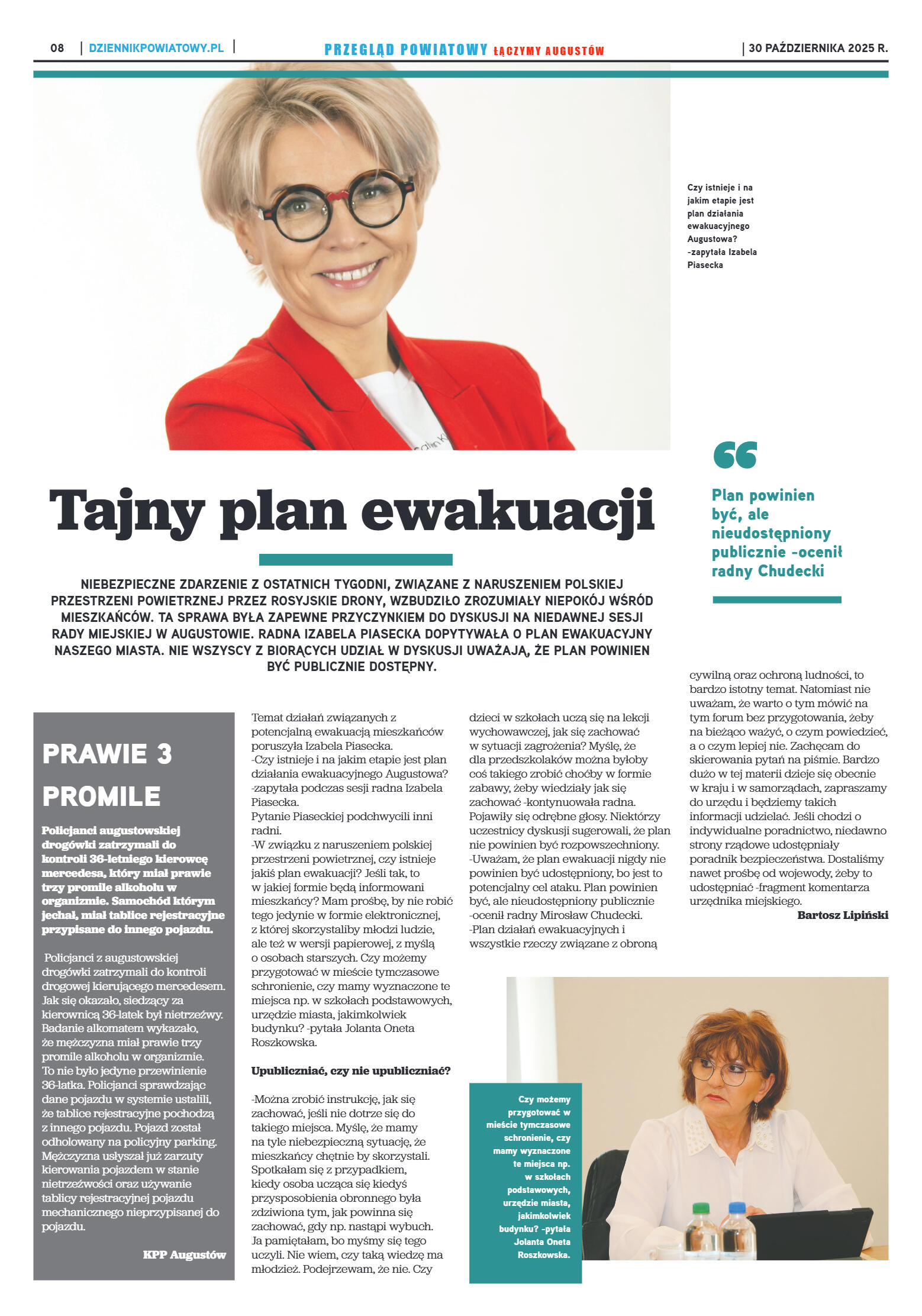 Miesięcznik Przegląd Powiatowy nr 10 z dnia 30 paź - strona 8