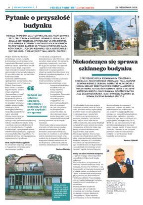 Miesięcznik Przegląd Powiatowy nr 10 z dnia 30 paź - strona 16