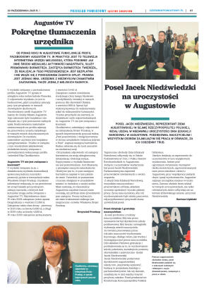 Miesięcznik Przegląd Powiatowy nr 10 z dnia 30 paź - strona 7