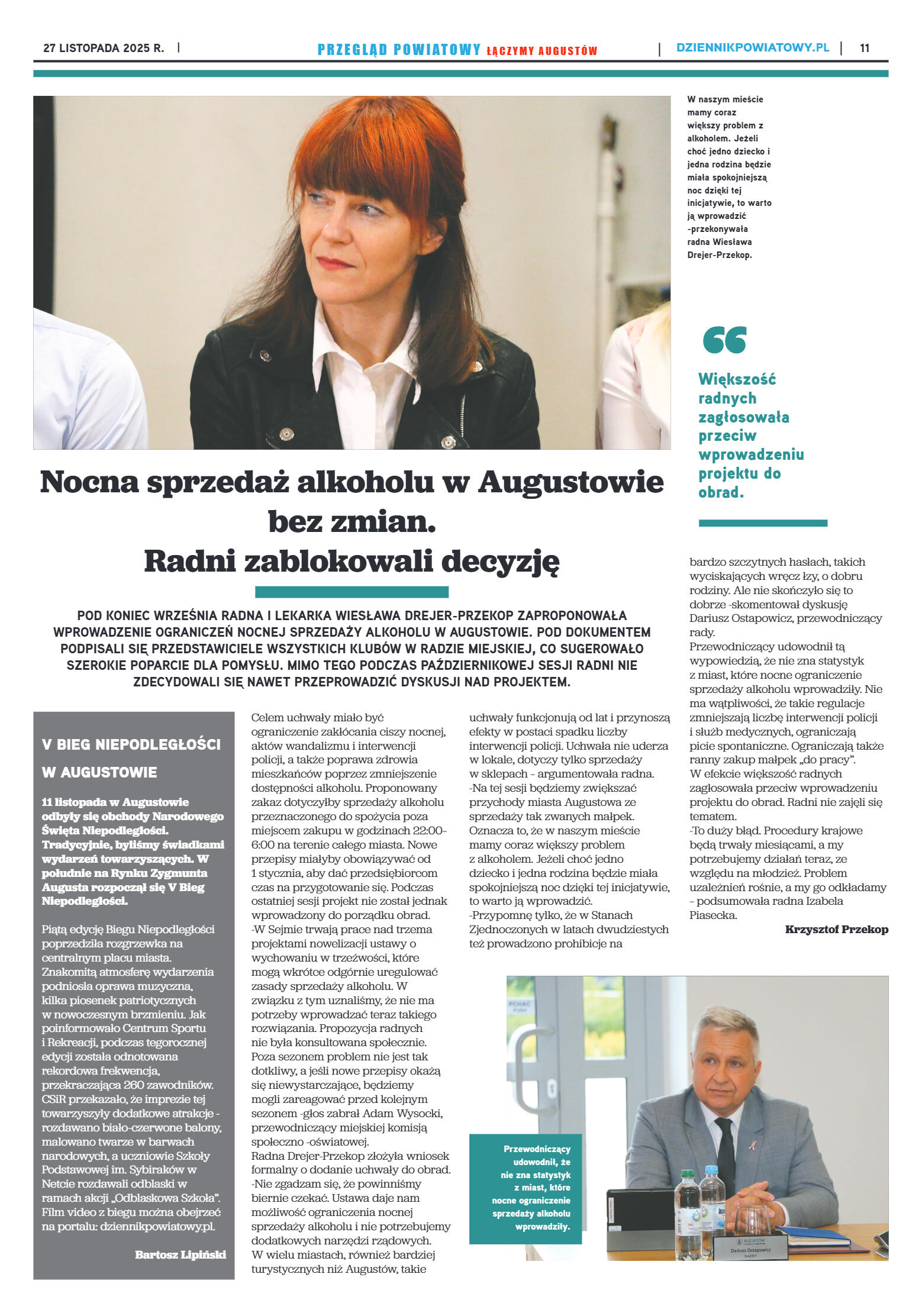 Miesięcznik Przegląd Powiatowy nr 11 z dnia 27 lis - strona 11