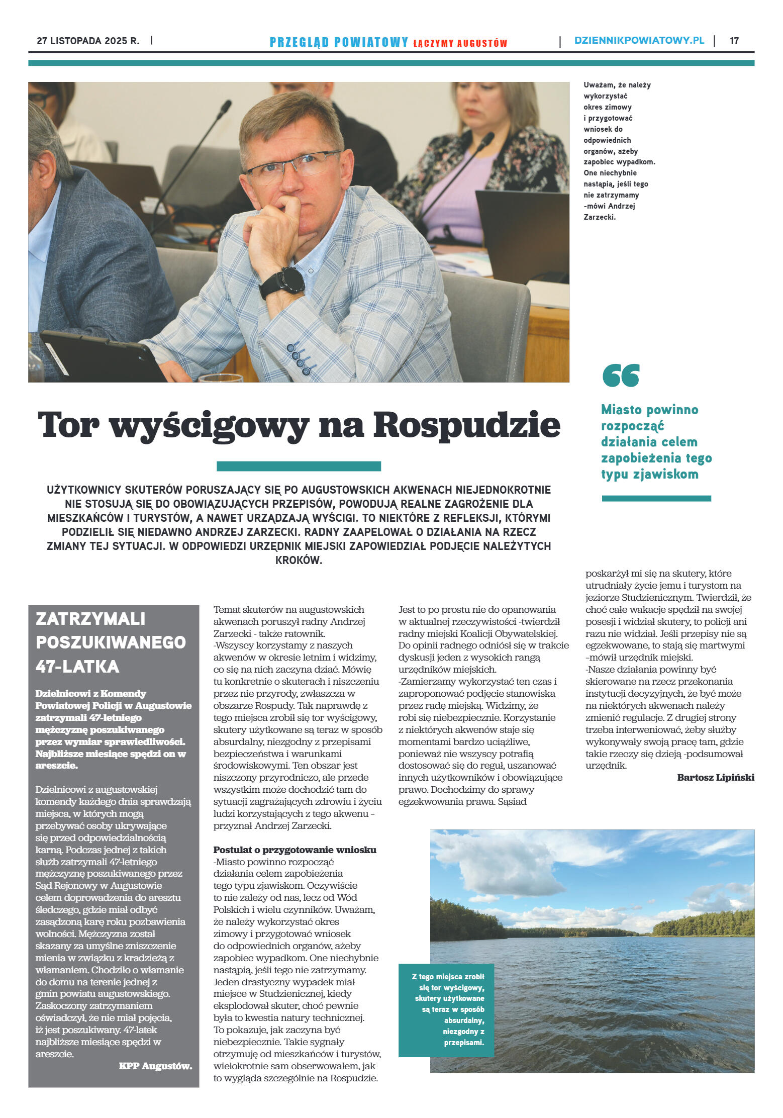 Miesięcznik Przegląd Powiatowy nr 11 z dnia 27 lis - strona 17