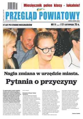 Miesięcznik Przegląd Powiatowy nr 11 z dnia 27 lis - strona 1