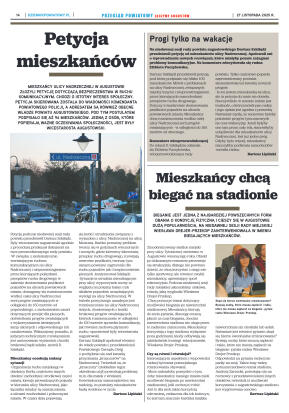 Miesięcznik Przegląd Powiatowy nr 11 z dnia 27 lis - strona 14