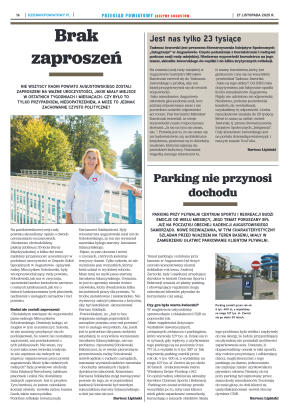 Miesięcznik Przegląd Powiatowy nr 11 z dnia 27 lis - strona 16