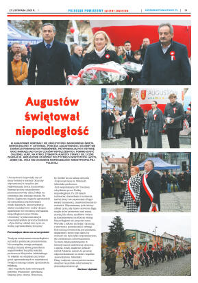 Miesięcznik Przegląd Powiatowy nr 11 z dnia 27 lis - strona 19