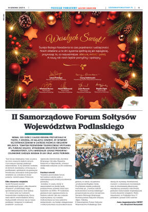 Miesięcznik Przegląd Powiatowy nr 12 z dnia 18 gru - strona 13