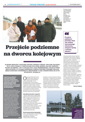 Miesięcznik Przegląd Powiatowy nr 1 z dnia 29 styc - strona 10