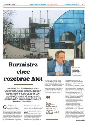 Miesięcznik Przegląd Powiatowy nr 1 z dnia 29 styc - strona 23