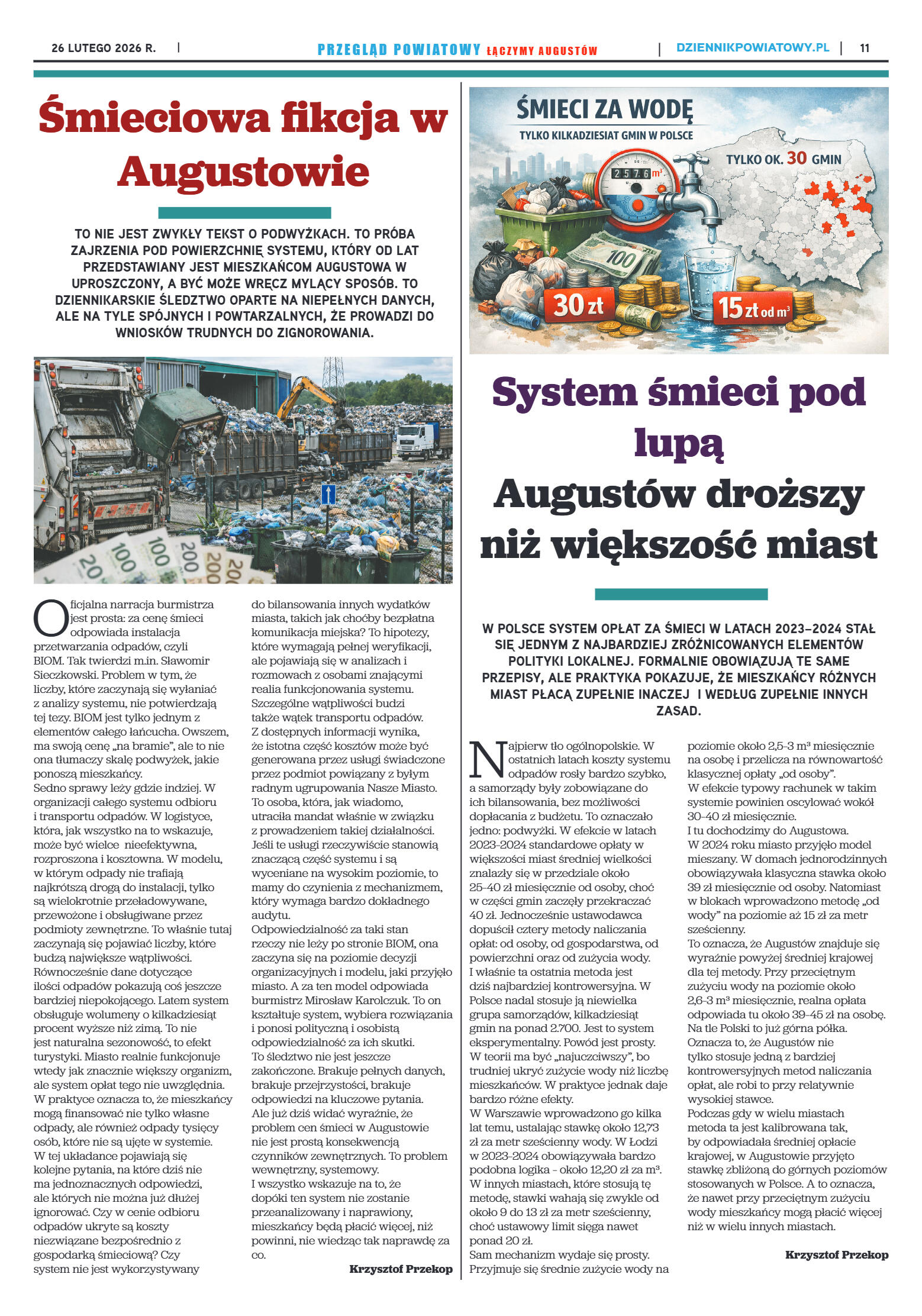 Miesięcznik Przegląd Powiatowy nr 2 z dnia 26 lute - strona 11