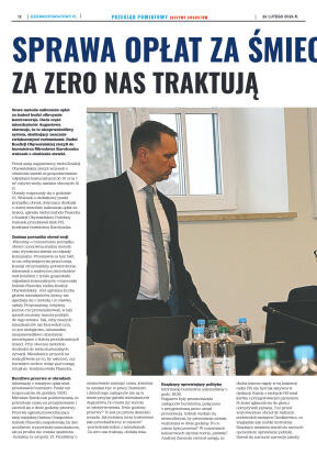 Miesięcznik Przegląd Powiatowy nr 2 z dnia 26 lute - strona 12