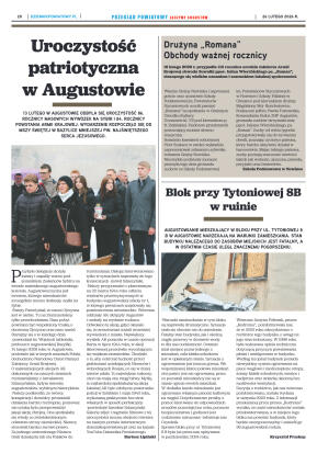 Miesięcznik Przegląd Powiatowy nr 2 z dnia 26 lute - strona 20