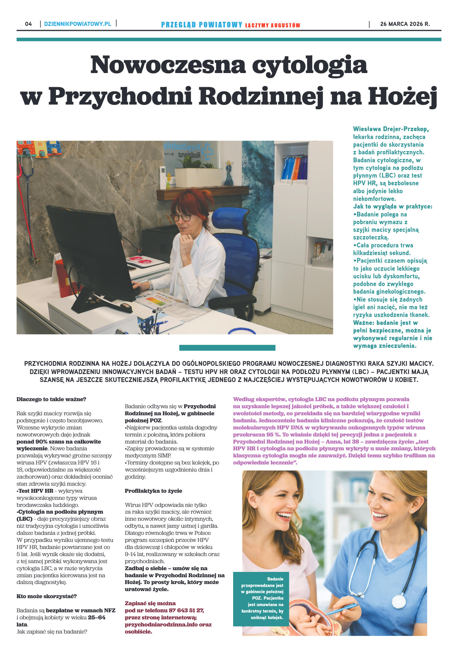 Miesięcznik Przegląd Powiatowy nr 3 z dnia 26 marc - strona 4