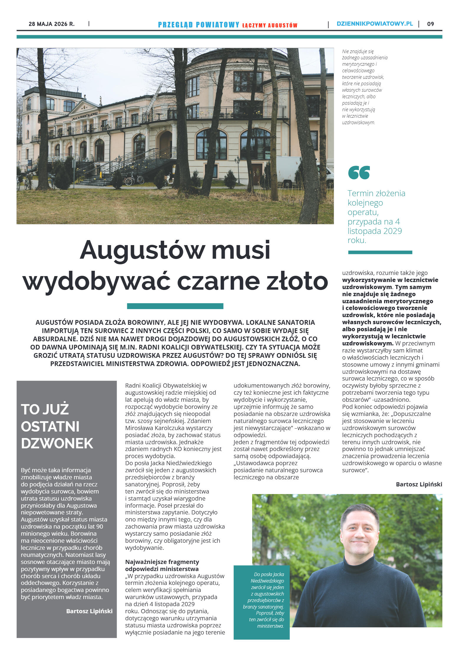 Miesięcznik Przegląd Powiatowy nr 5 z dnia 28 maja - strona 9
