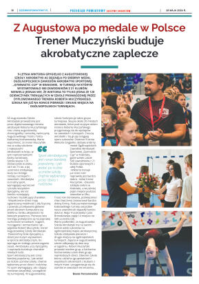 Miesięcznik Przegląd Powiatowy nr 5 z dnia 28 maja - strona 18