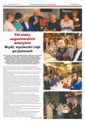 Miesięcznik Przegląd Powiatowy nr 5 z dnia 28 maja - strona 20