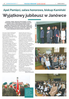 Miesięcznik Przegląd Powiatowy nr 5 z dnia 28 maja - strona 22