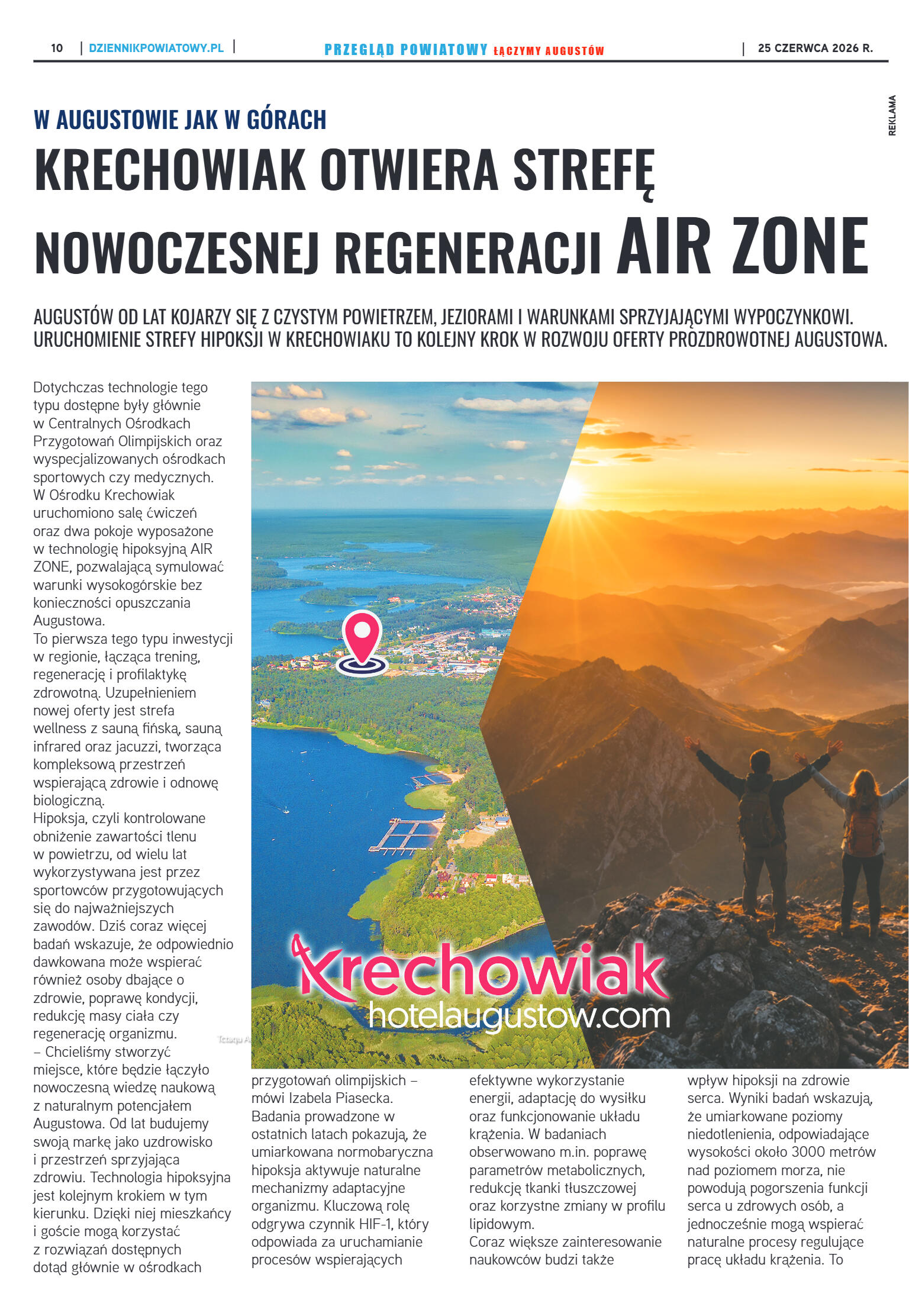 Miesięcznik Przegląd Powiatowy nr 6 z dnia 25 czer - strona 10