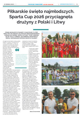 Miesięcznik Przegląd Powiatowy nr 6 z dnia 25 czer - strona 15