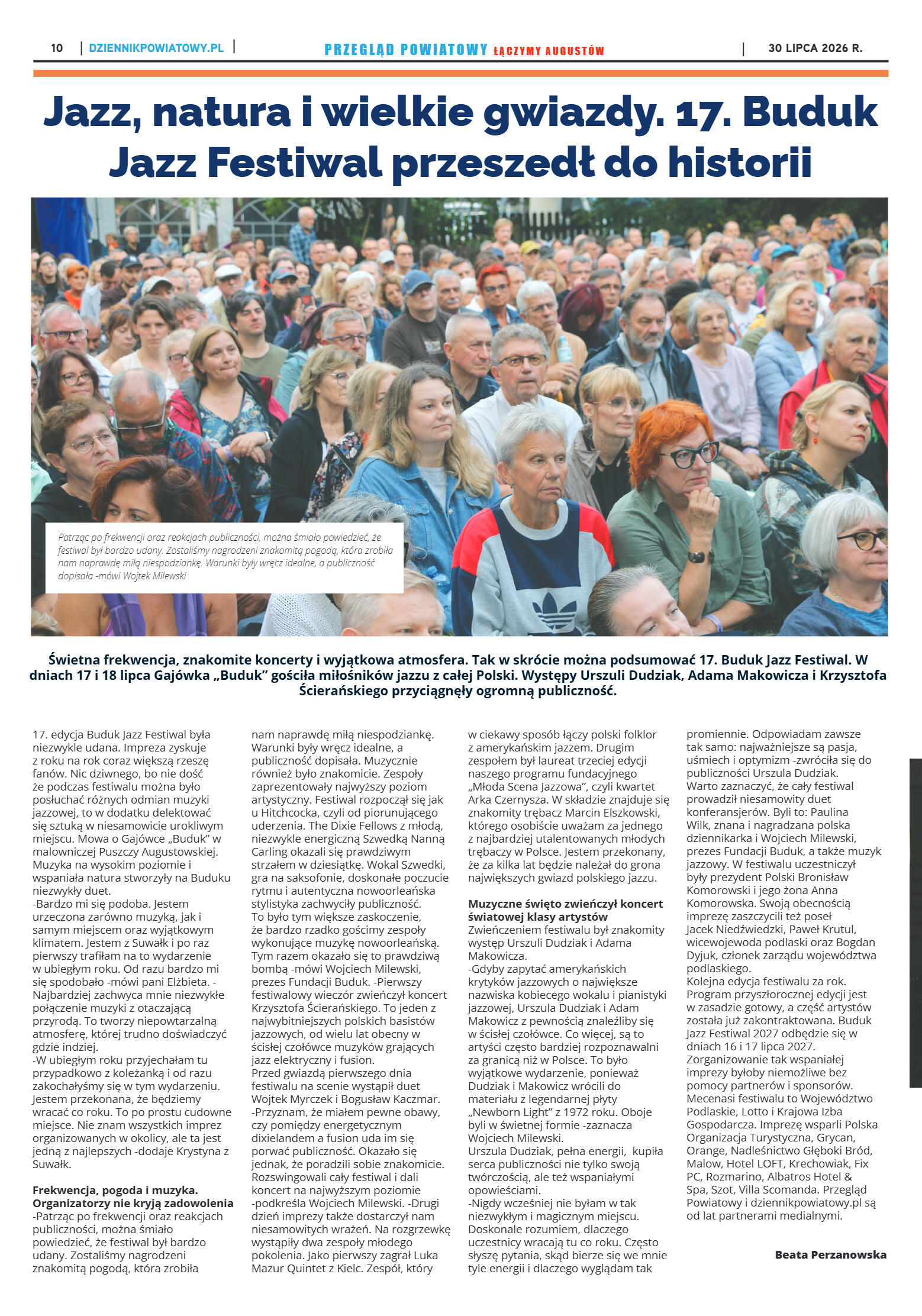 Miesięcznik Przegląd Powiatowy nr 7 z dnia 30 czer - strona 10