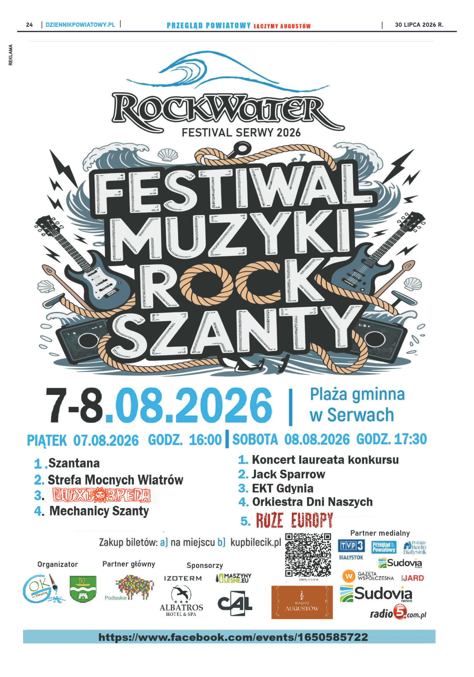 Miesięcznik Przegląd Powiatowy nr 7 z dnia 30 czer - strona 24