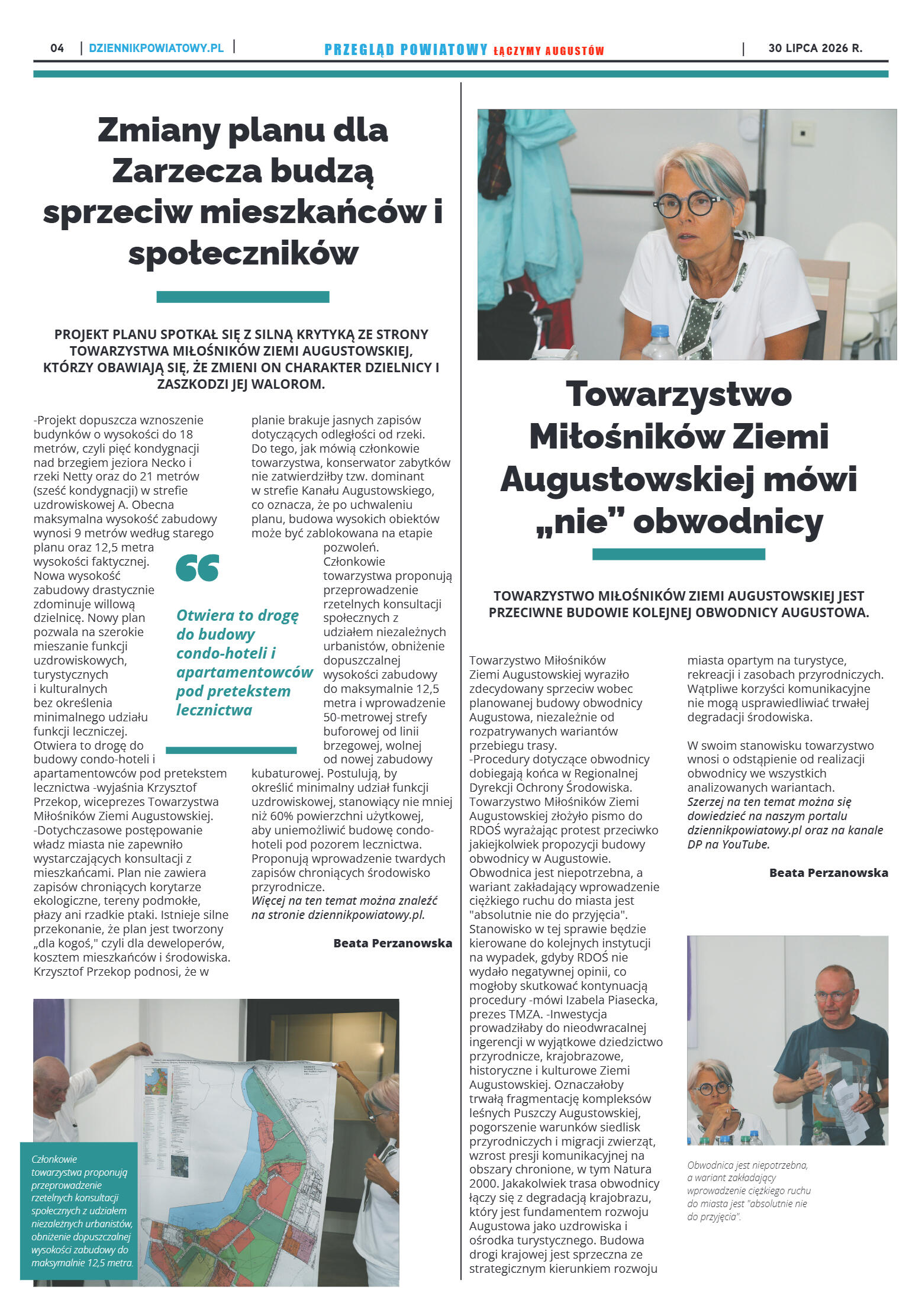 Miesięcznik Przegląd Powiatowy nr 7 z dnia 30 czer - strona 4