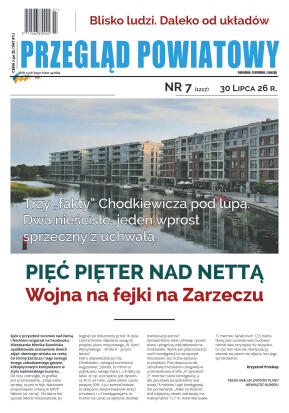 Miesięcznik Przegląd Powiatowy nr 7 z dnia 30 czer - strona 1