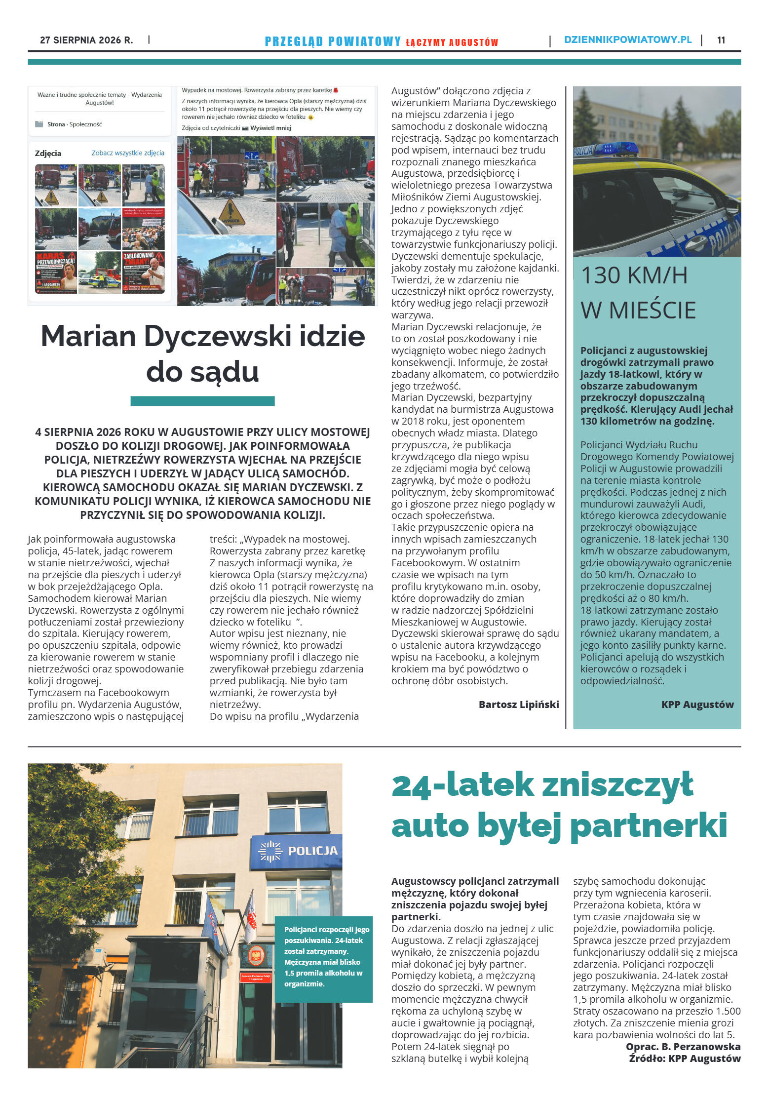 Miesięcznik Przegląd Powiatowy nr 8 z dnia 27 sier - strona 11