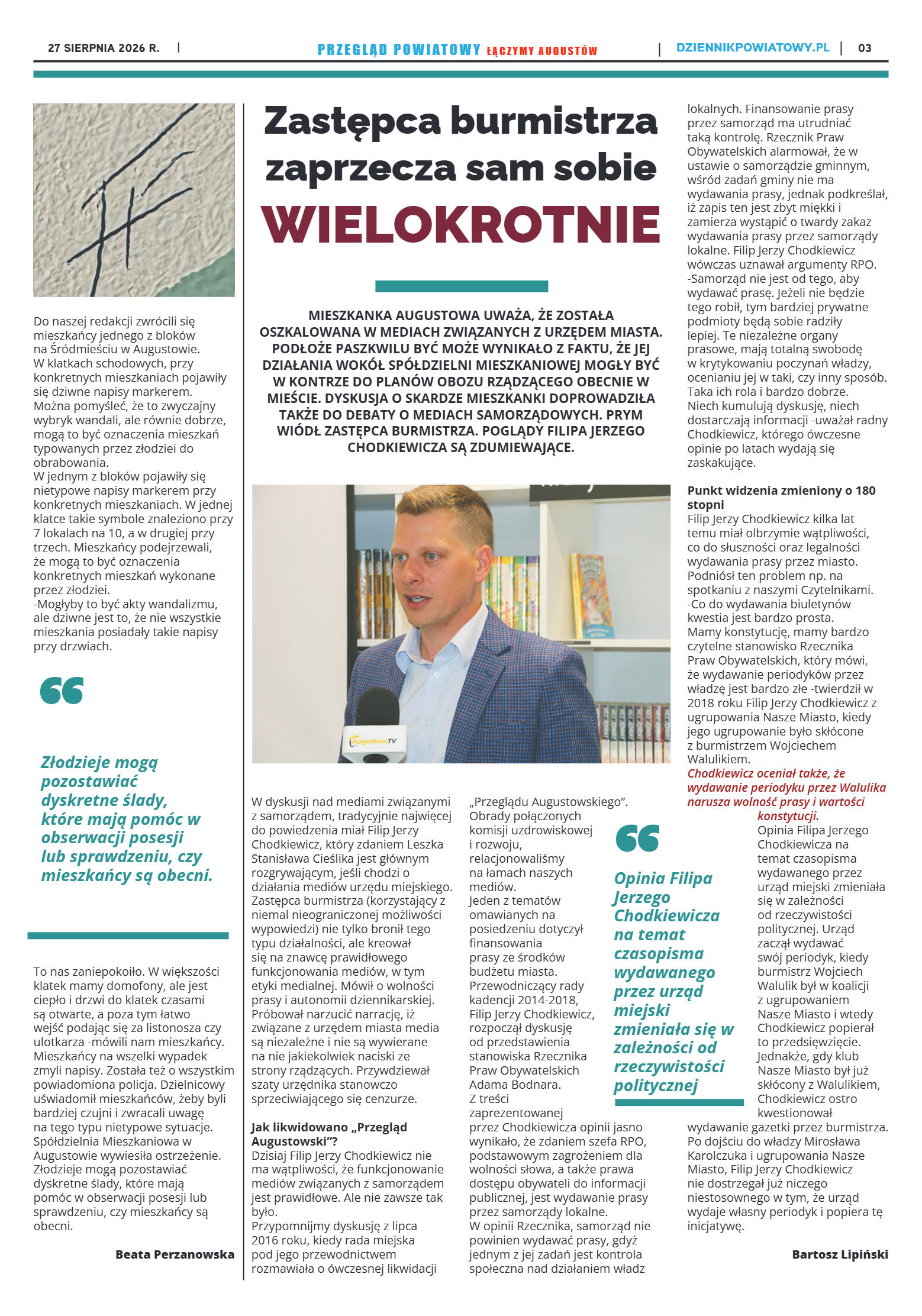 Miesięcznik Przegląd Powiatowy nr 8 z dnia 27 sier - strona 3