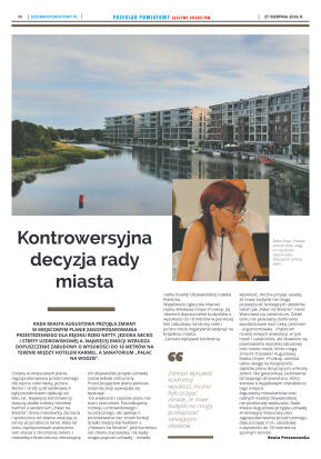 Miesięcznik Przegląd Powiatowy nr 8 z dnia 27 sier - strona 10