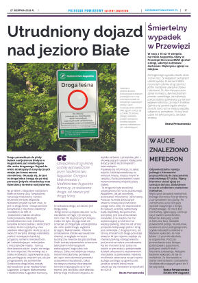 Miesięcznik Przegląd Powiatowy nr 8 z dnia 27 sier - strona 17