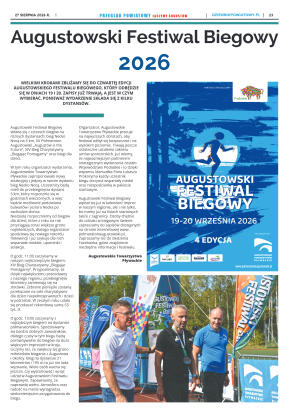 Miesięcznik Przegląd Powiatowy nr 8 z dnia 27 sier - strona 23