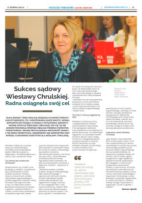 Miesięcznik Przegląd Powiatowy nr 8 z dnia 27 sier - strona 7
