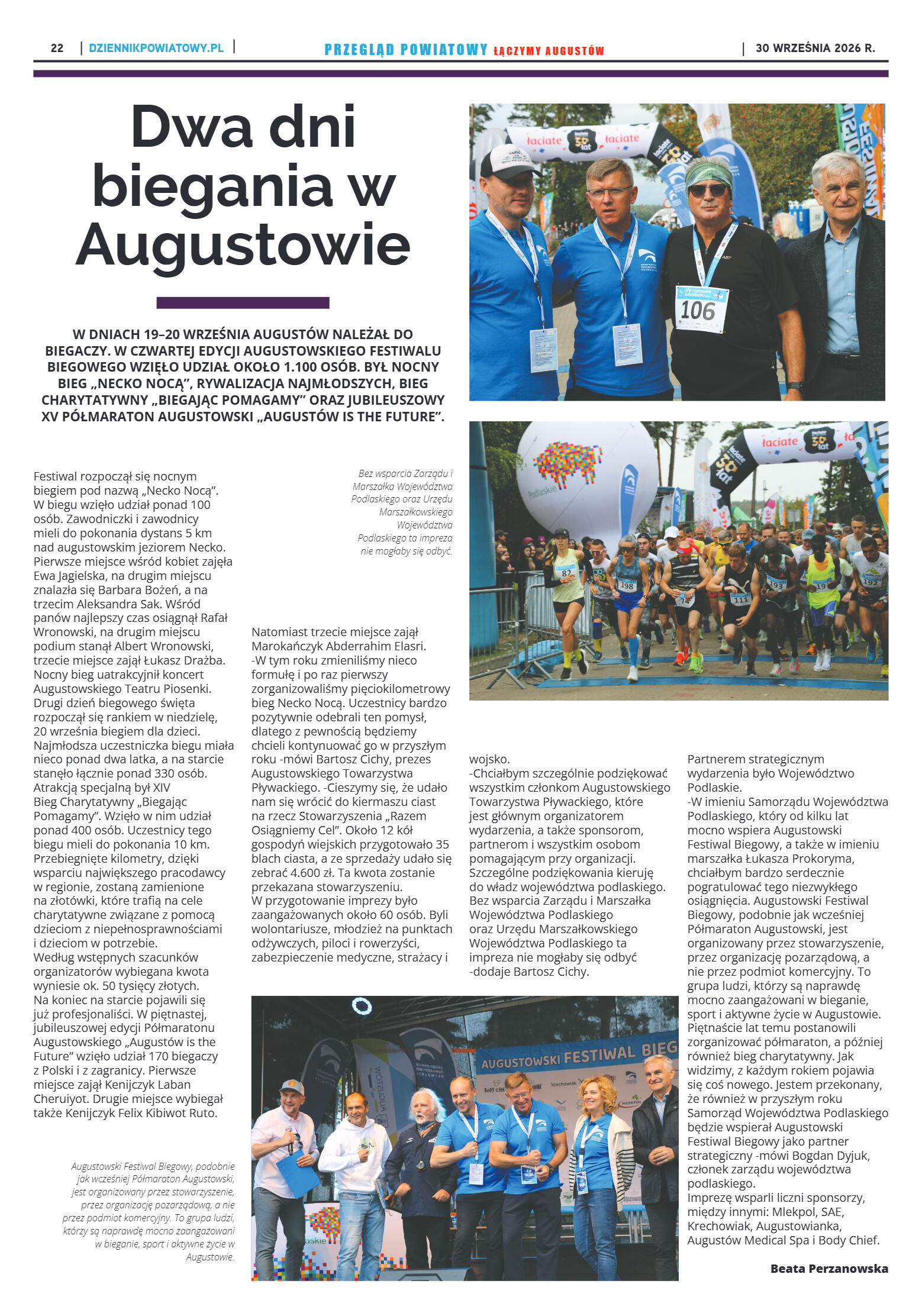 Miesięcznik Przegląd Powiatowy nr 9 z dnia 30 wrze - strona 22