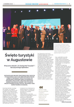 Miesięcznik Przegląd Powiatowy nr 9 z dnia 30 wrze - strona 15