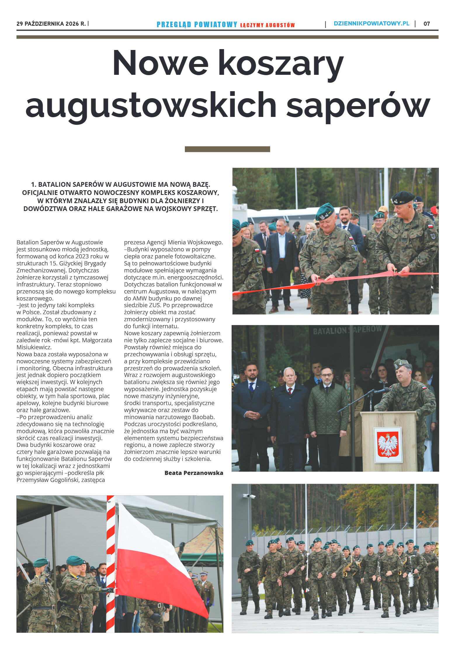 Miesięcznik Przegląd Powiatowy nr 10 z dnia 29 paź - strona 7